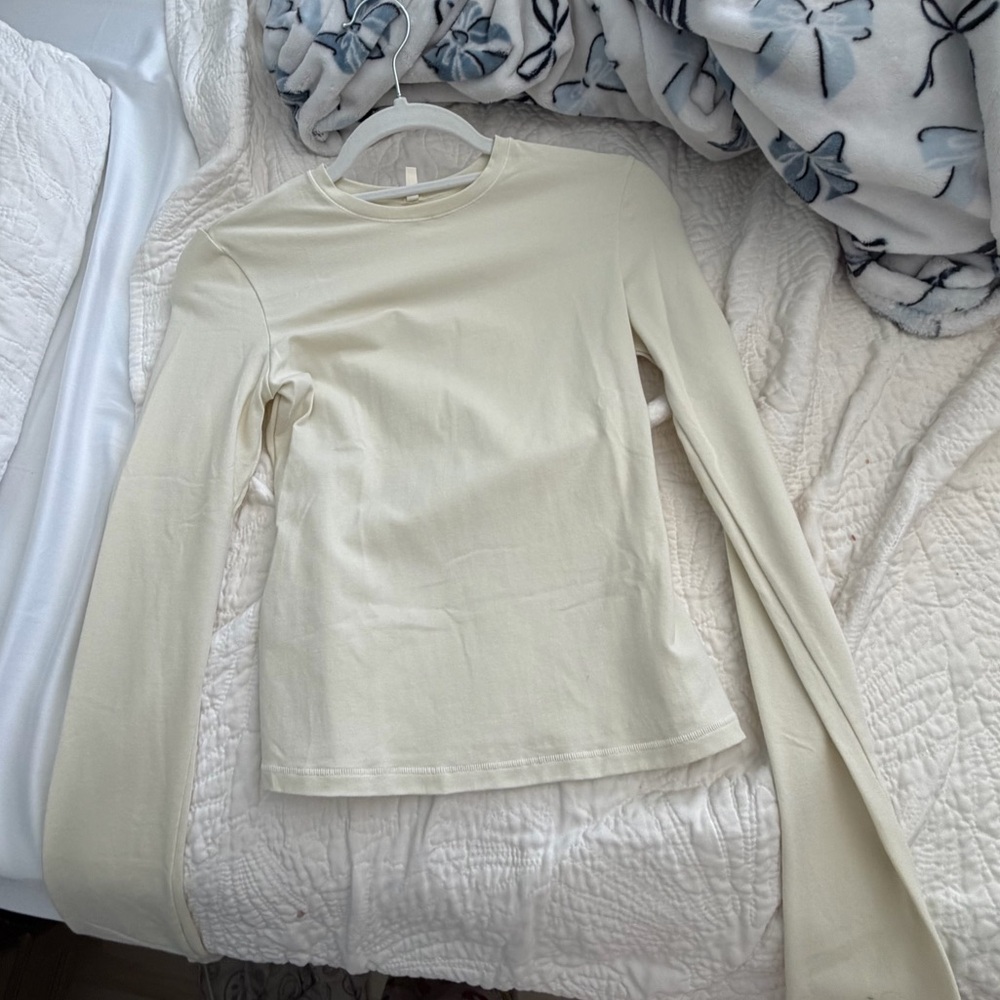 Skims Cotton Jersey Long Sleeve